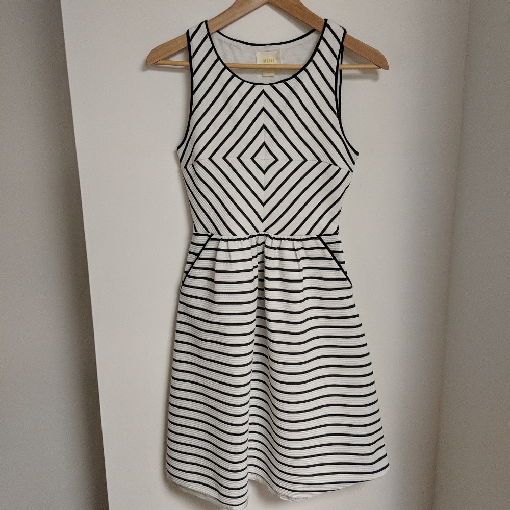Anthropologie Maeve geo print dress